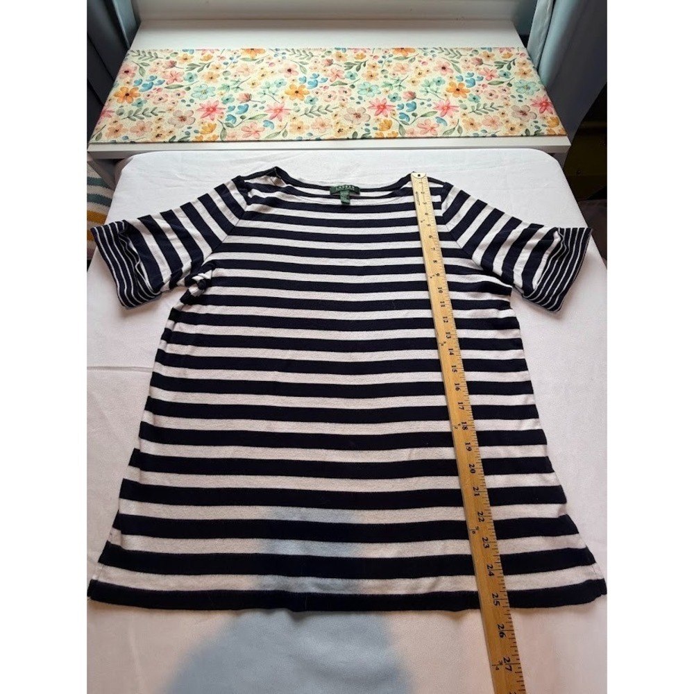 Women's Preppy Stripped Tunic Perfect for Spring and Summer - Size 2X